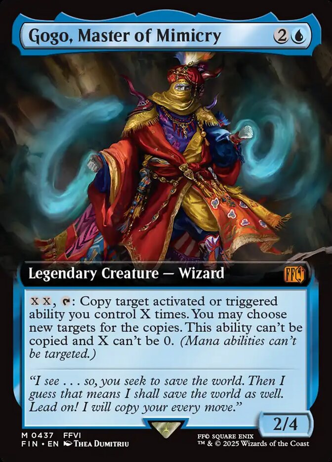 Gogo, Master of Mimicry - Foil - Extended Art