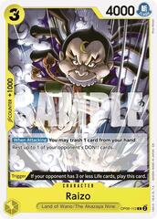 Raizo (Reprint) - OP06-112 - C
