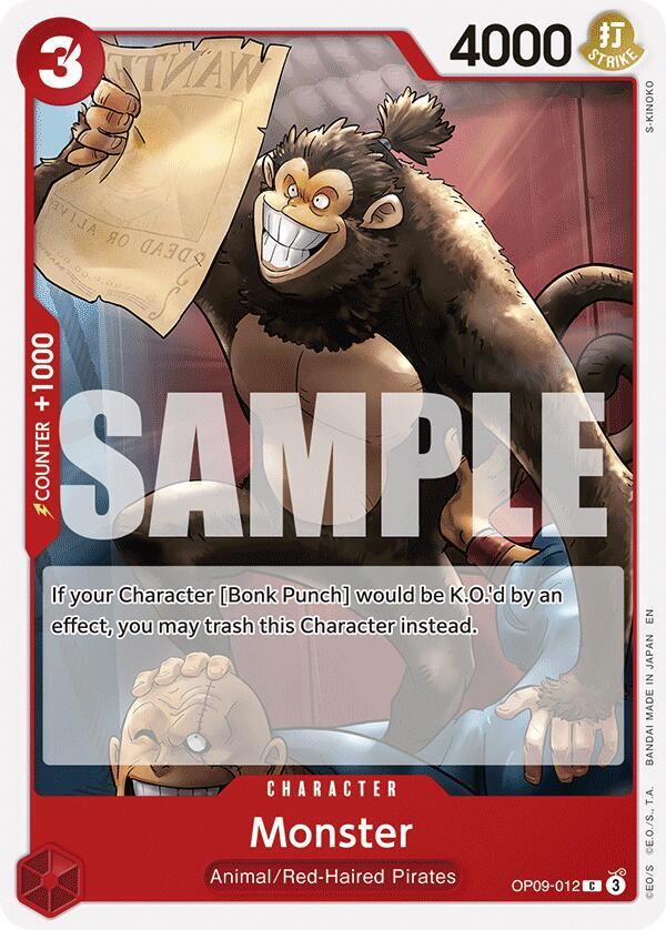 Monster (Reprint) - OP09-012 - C