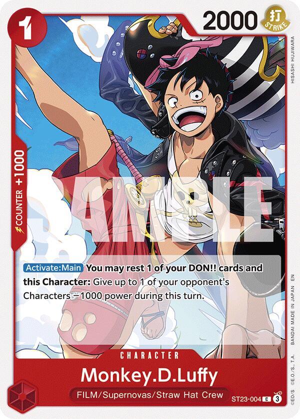 Monkey.D.Luffy - ST23-004 - C
