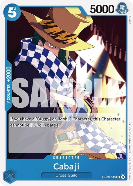 Cabaji (Reprint) - OP09-045 - UC