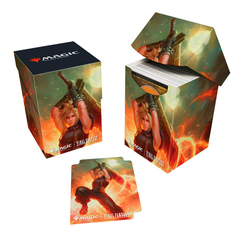Ultra Pro - Final Fantasy Cloud, Ex-Soldier 100+ Deck Box for Magic: The Gathering