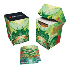 Ultra Pro - Final Fantasy Summon: Knights of Round 100+ Deck Box for Magic: The Gathering
