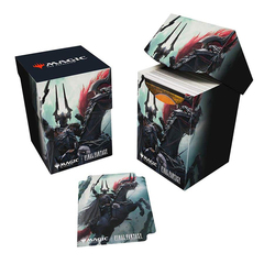 Ultra Pro - Final Fantasy Summon: Primal Odin 100+ Deck Box for Magic: The Gathering