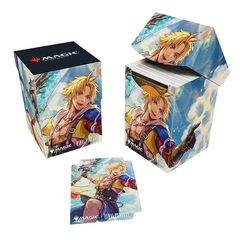 Ultra Pro - Final Fantasy Tidus, Yunas Guardian 100+ Deck Box for Magic: The Gathering