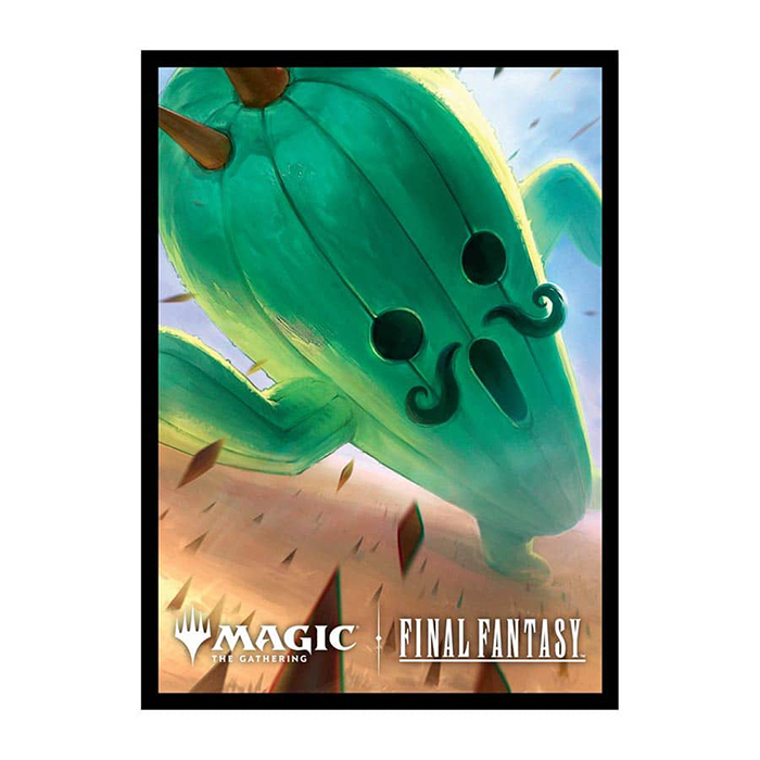 Ultra Pro - Final Fantasy Jumbo Cactuar 100ct Deck Protector Sleeves for Magic: The Gathering