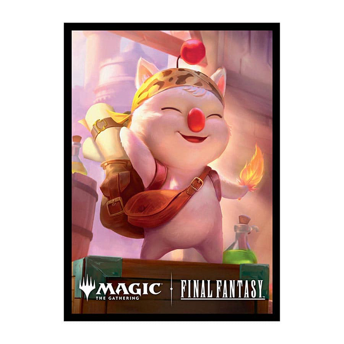 Ultra Pro - Final Fantasy Stiltzkin, Moogle Merchant 100ct Deck Protector Sleeves for Magic: The Gathering