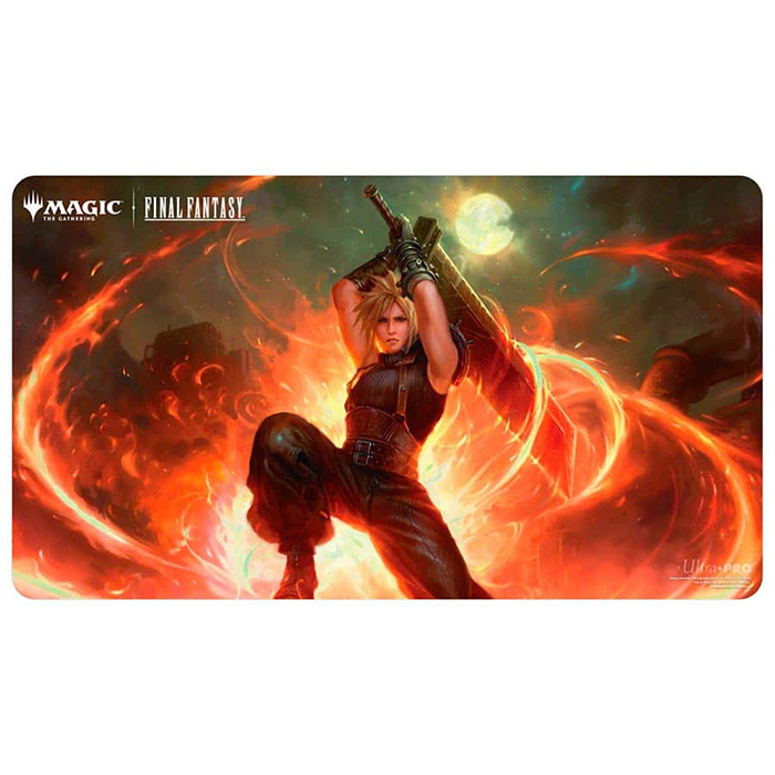 Ultra Pro - Final Fantasy Cloud, Ex-SOLDIER Playmat for Magic: The Gathering