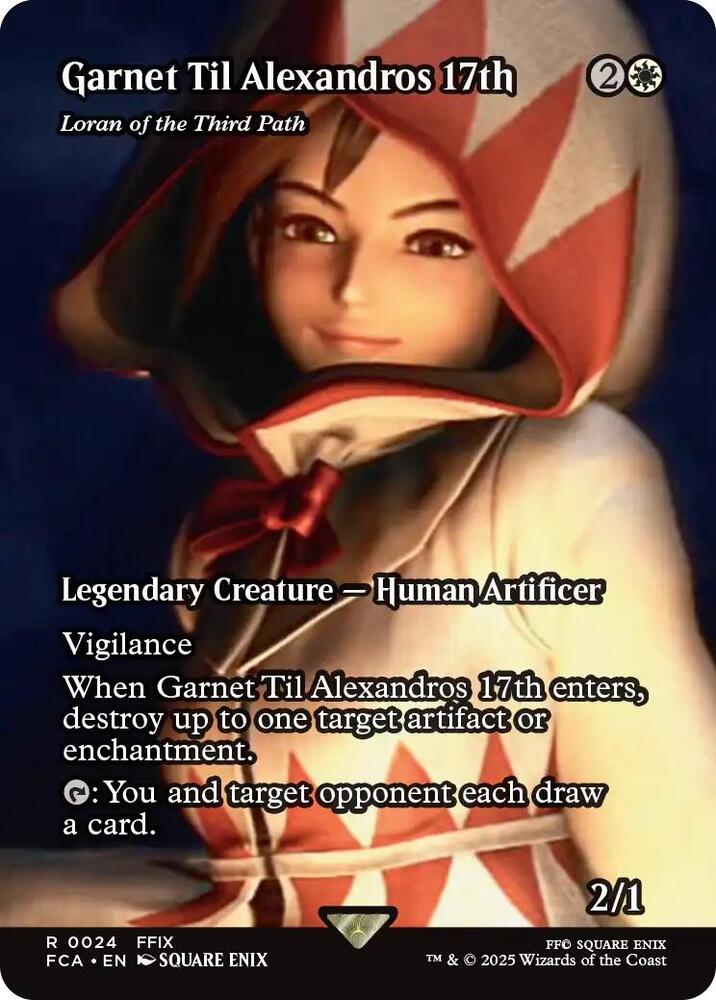 Garnet Til Alexandros 17th - Loran of the Third Path - Foil - Showcase