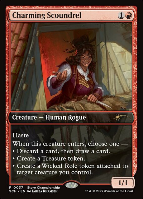 Charming Scoundrel - Store Championship Promo