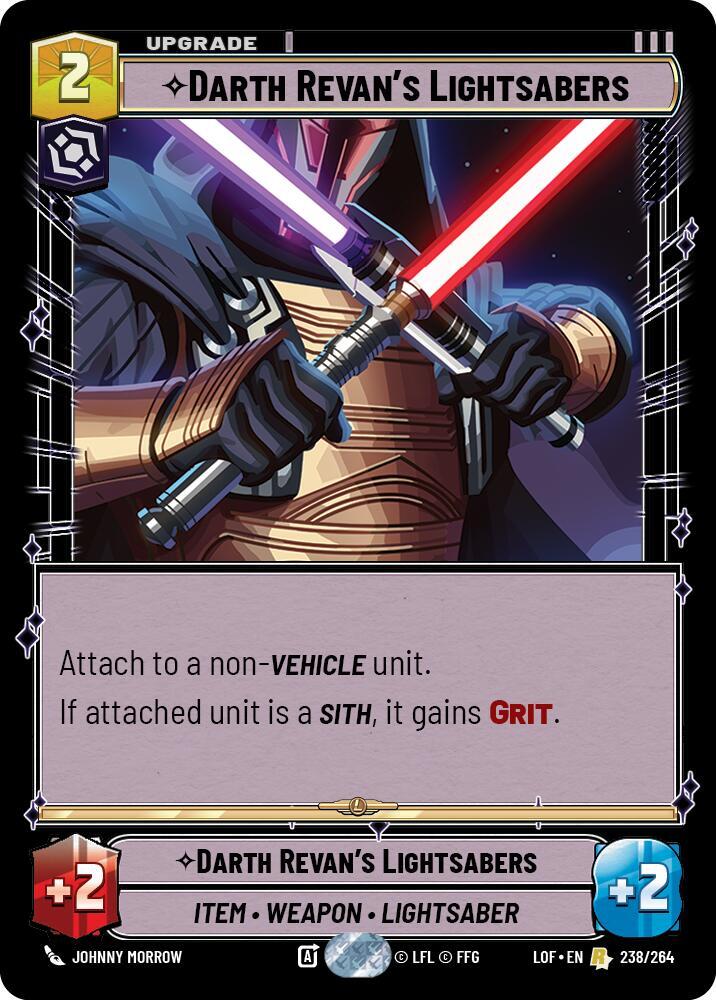 Darth Revans Lightsabers
