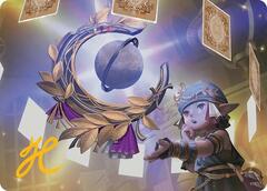 Astrologian's Planisphere Art Card (Gold-Stamped Signature)