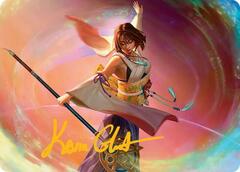 Yuna, Grand Summoner Art Card (Gold-Stamped Signature)