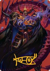 Golbez, Crystal Collector Art Card (Gold-Stamped Signature)