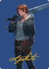Squall, SeeD Mercenary Art Card (Gold-Stamped Signature)