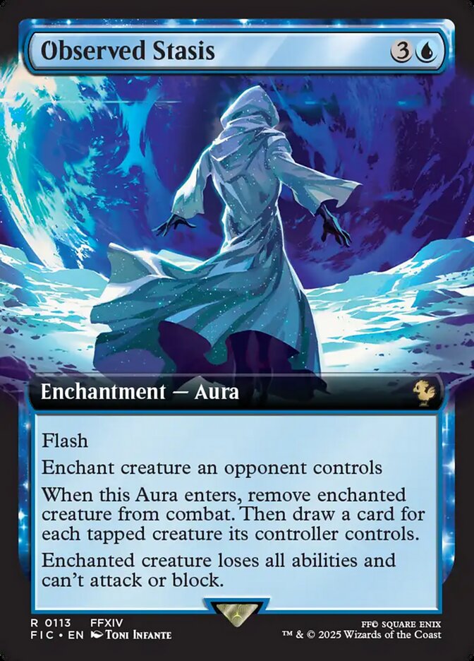 Observed Stasis - Foil - Extended Art