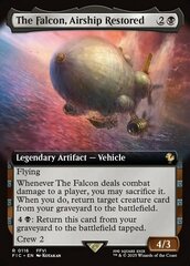 The Falcon, Airship Restored - Foil - Extended Art