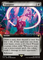Transpose - Foil - Extended Art