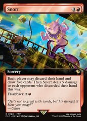 Snort - Foil - Extended Art