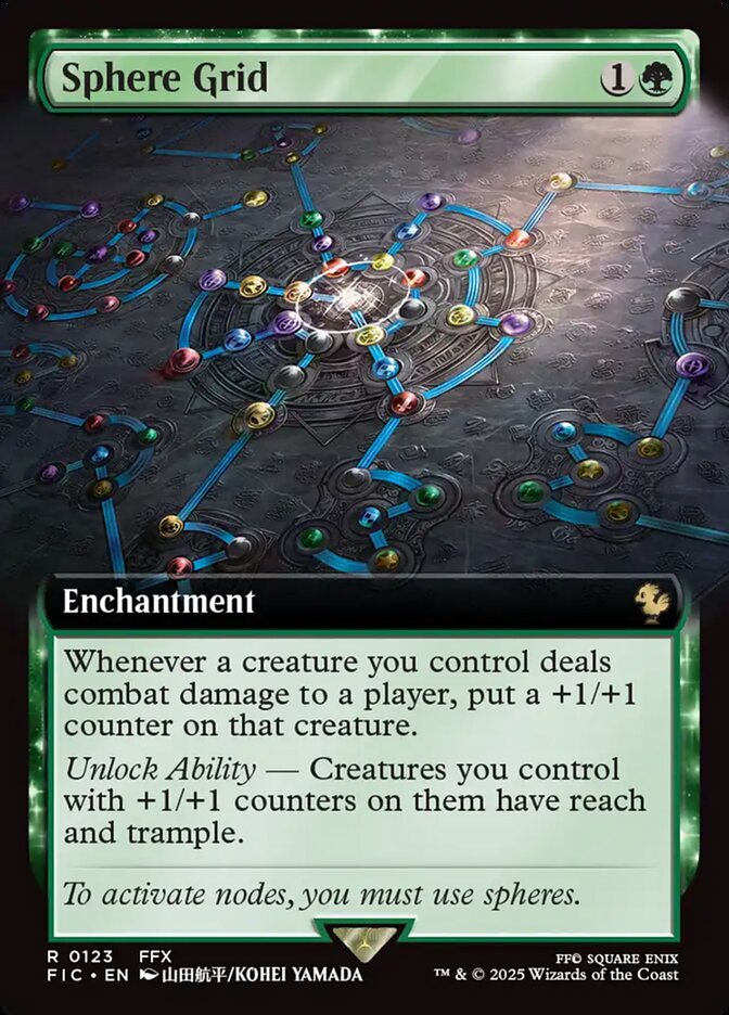 Sphere Grid - Extended Art