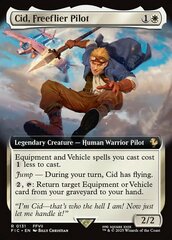 Cid, Freeflier Pilot - Foil - Extended Art