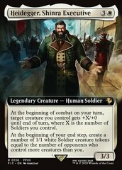 Heidegger, Shinra Executive - Foil - Extended Art