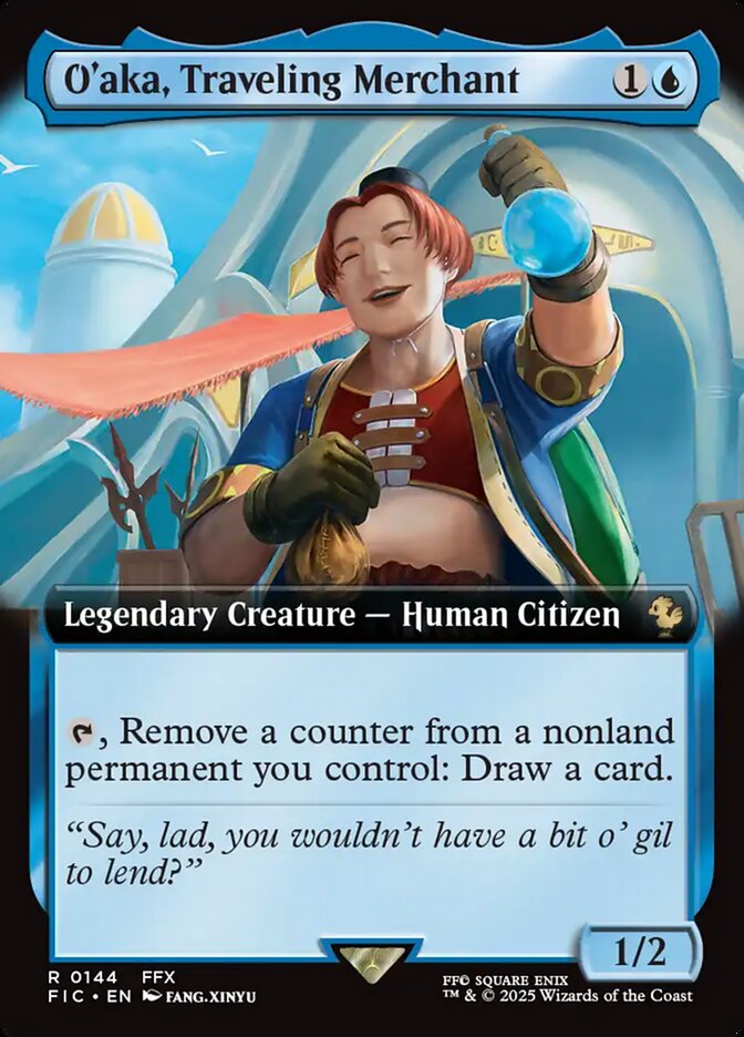 Oaka, Traveling Merchant - Foil - Extended Art