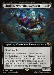 Shadow, Mysterious Assassin - Foil - Extended Art