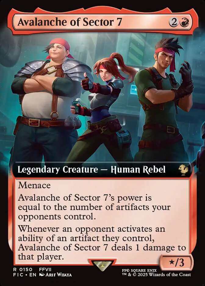 Avalanche of Sector 7 - Extended Art