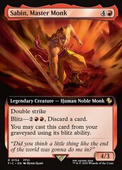 Sabin, Master Monk - Extended Art