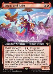 Strago and Relm - Foil - Extended Art