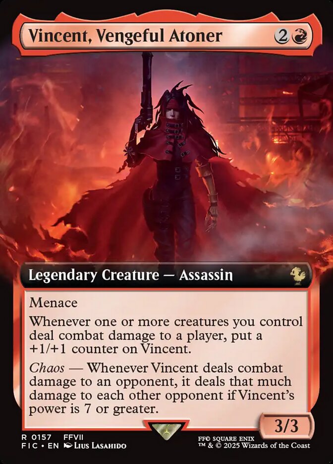 Vincent, Vengeful Atoner - Extended Art