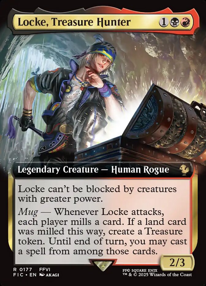 Locke, Treasure Hunter - Extended Art