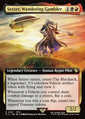 Setzer, Wandering Gambler - Foil - Extended Art