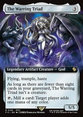 The Warring Triad - Foil - Extended Art
