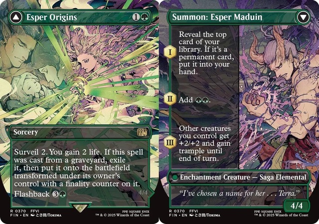 Esper Origins // Summon: Esper Maduin - Foil