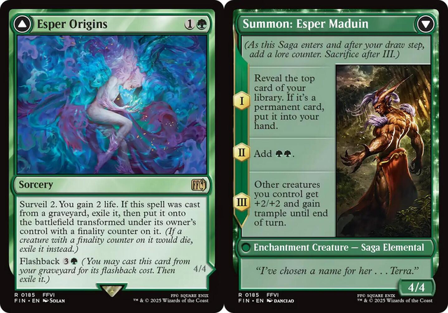 Esper Origins // Summon: Esper Maduin - Foil