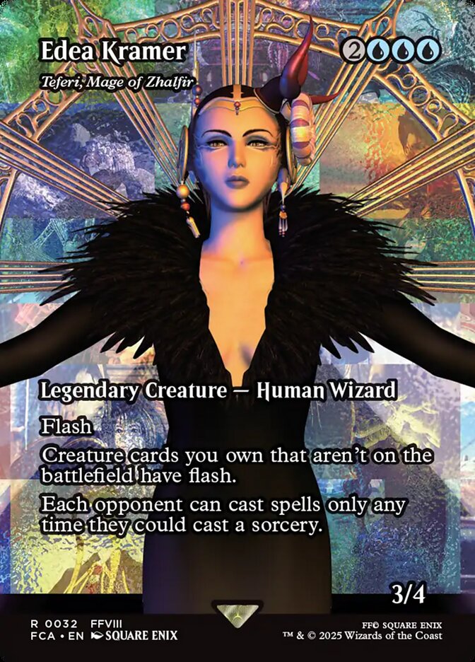 [Deprecated] [Duplicate] Edea Kramer - Teferi, Mage of Zhalfir - Foil - Showcase
