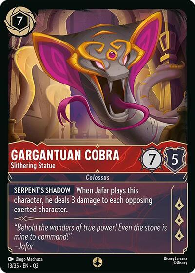 Gargantuan Cobra - Slithering Statue - 13/35
