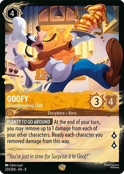 Goofy - Groundbreaking Chef (223/204) - 223/204 - Legendary - Cold Foil
