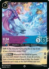 Elsa - Ice Maker (224/204) - 224/204 - Super Rare - Cold Foil