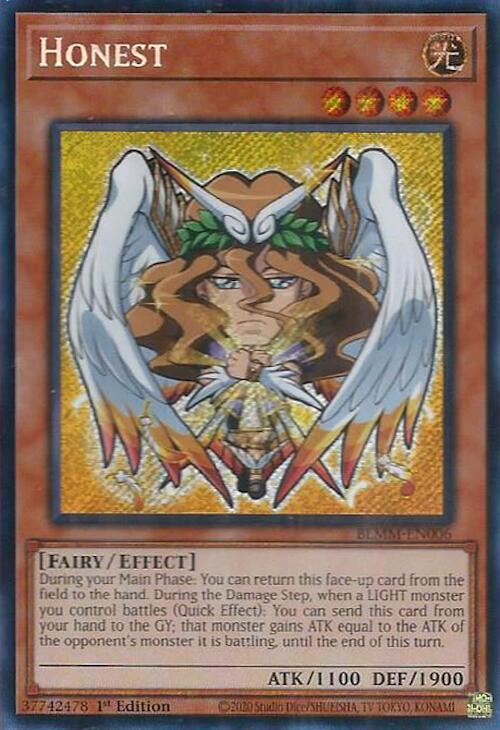 Honest - BLMM-EN006 - Secret Rare - 1st Edition