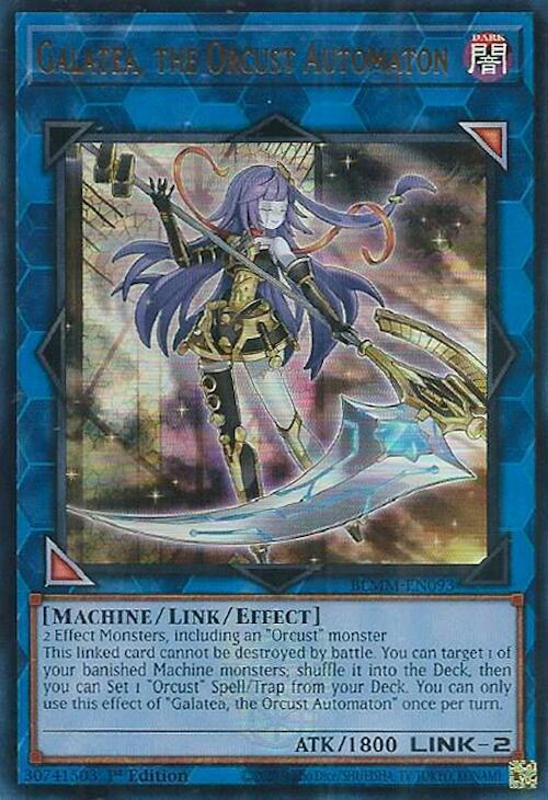 Galatea, the Orcust Automaton - BLMM-EN093 - Ultra Rare - 1st Edition