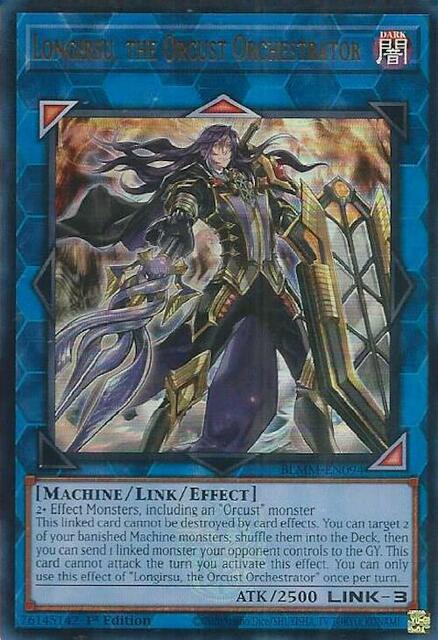 Longirsu, the Orcust Orchestrator - BLMM-EN094 - Ultra Rare - 1st Edition