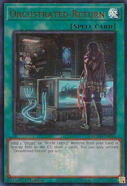 Orcustrated Return - BLMM-EN096 - Ultra Rare - 1st Edition