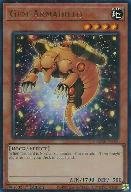 Gem-Armadillo - BLMM-EN108 - Ultra Rare - 1st Edition