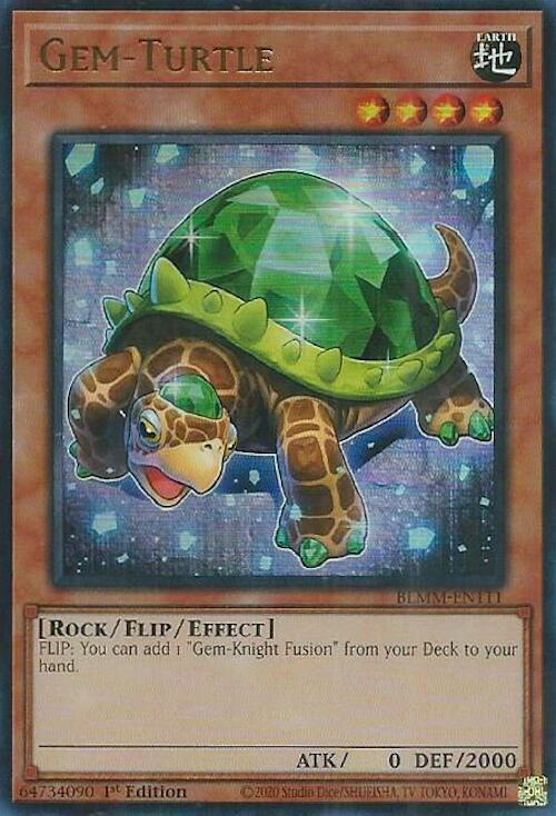 Gem-Turtle - BLMM-EN111 - Ultra Rare - 1st Edition