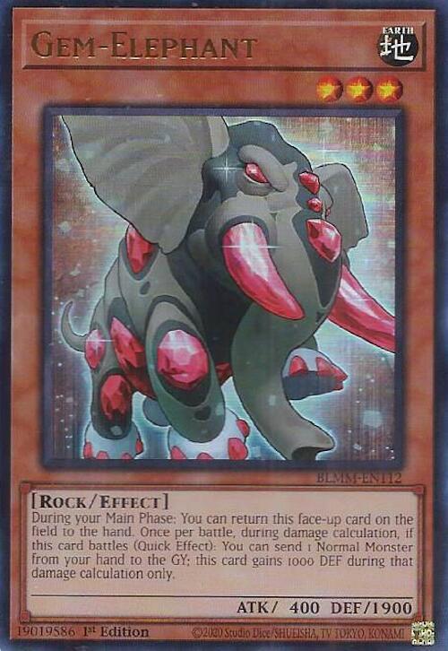 Gem-Elephant - BLMM-EN112 - Ultra Rare - 1st Edition