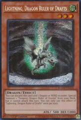 Lightning, Dragon Ruler of Drafts - BLMM-EN124 - Secret Rare - 1st Edition