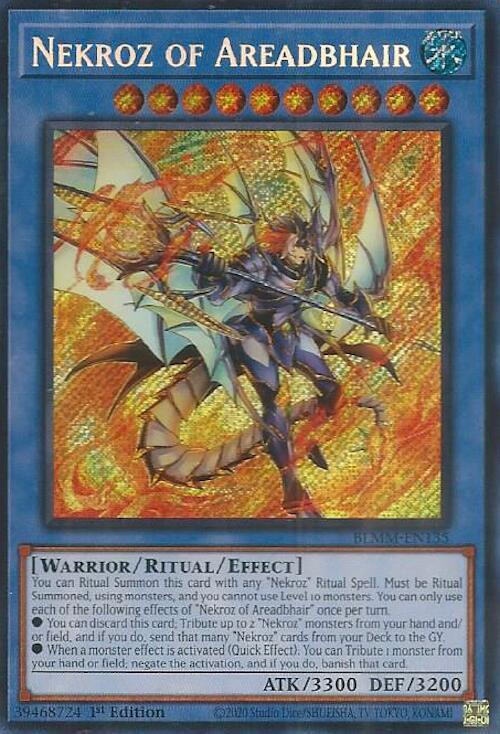 Nekroz of Areadbhair - BLMM-EN135 - Secret Rare - 1st Edition